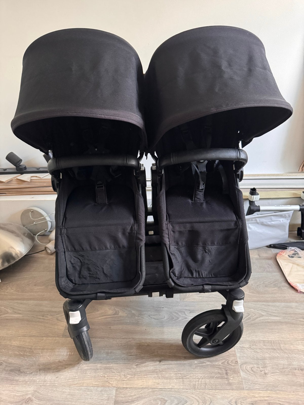 Bugaboo Donkey 3 Duo kinderwagen met accessoires, Ophalen, Gebruikt, Combiwagen, Duowagen