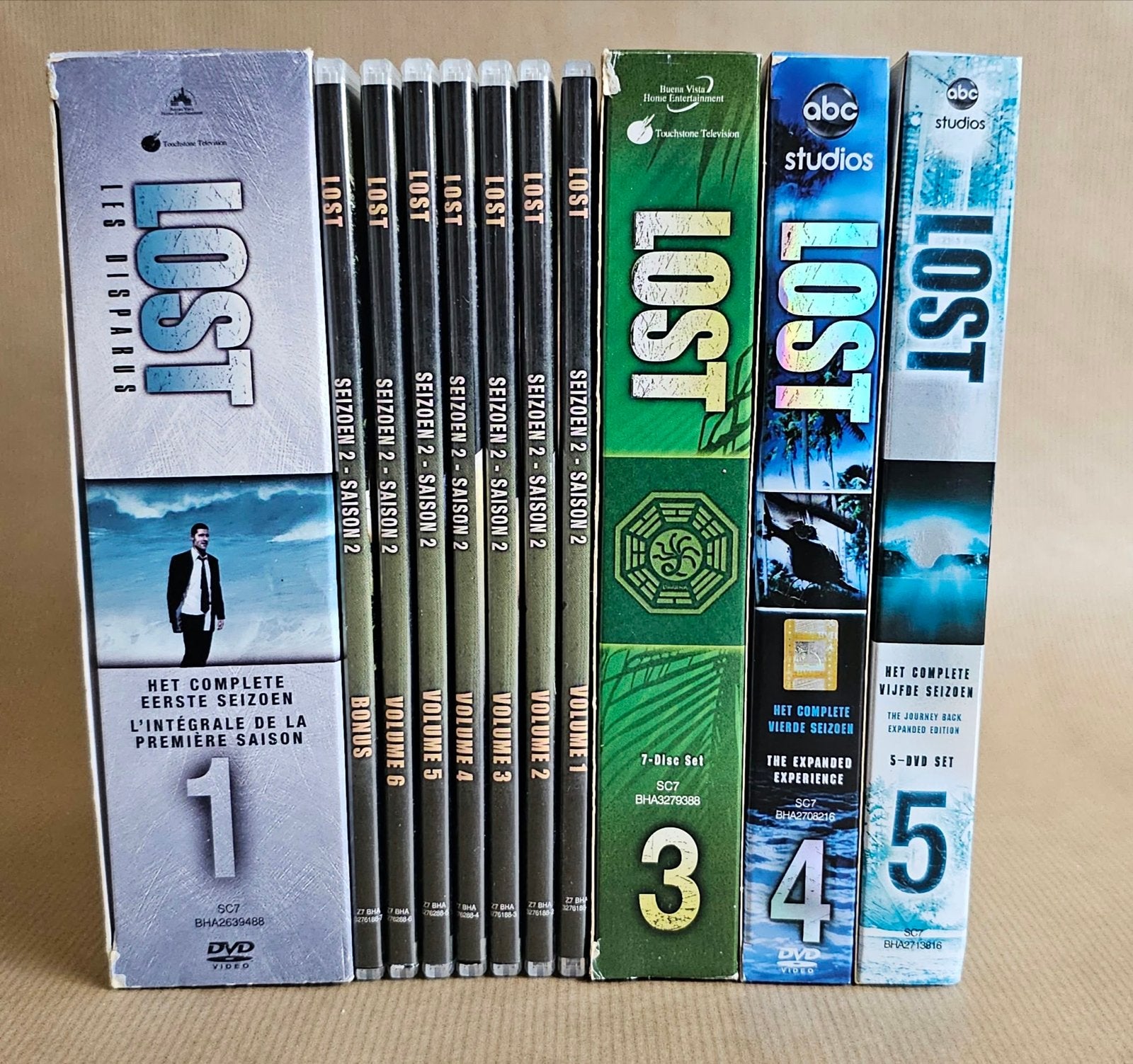 Lost DVD Boxsets - Seizoen 1, 2, 3, 4 & 5, Cd's en Dvd's, Seizoen 1, Nederlands, Science Fiction en Fantasy, Ophalen of Verzenden