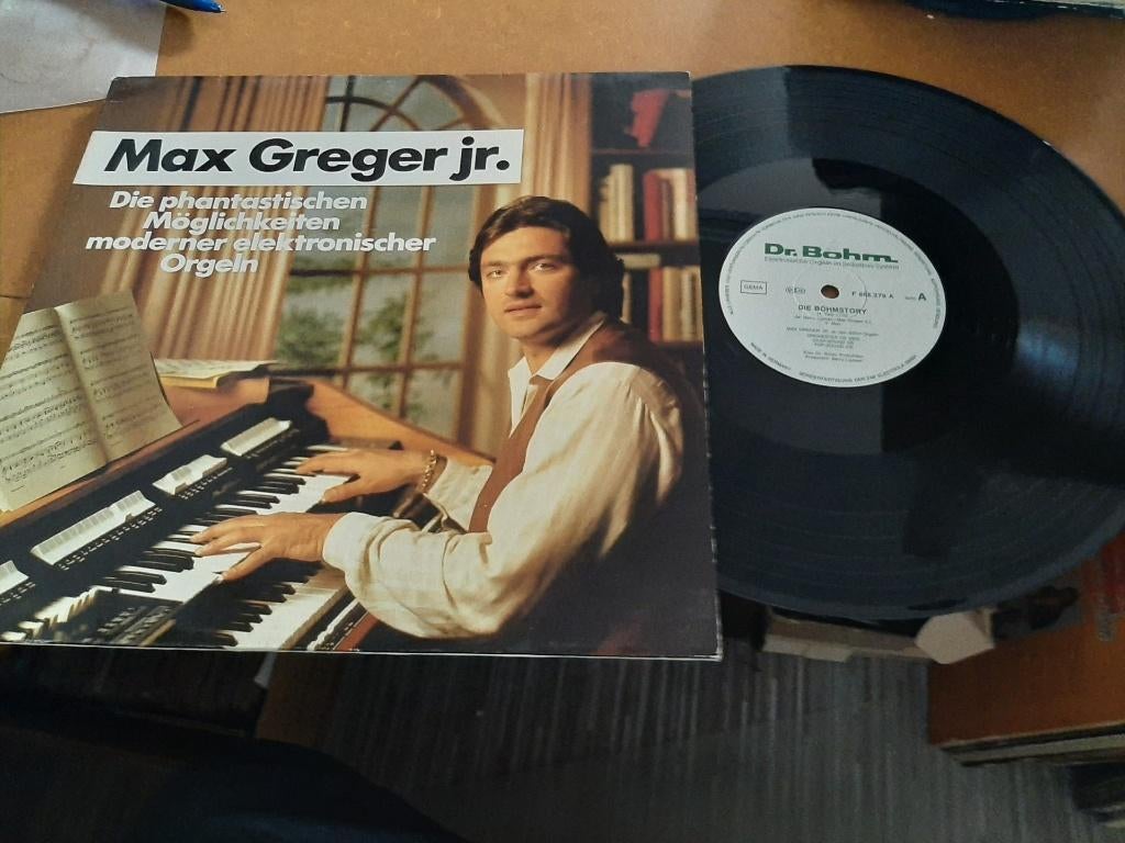 Max Gregor Demonstratie LP Electronisch Orgel Dr Bohm LP, Ophalen, Gelezen, Artiest