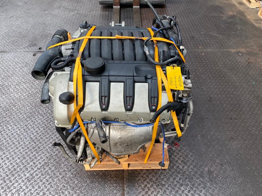 M4801 Complete Motor voor Porsche Cayenne 4.8 V8, Ophalen of Verzenden, Gebruikt, Porsche