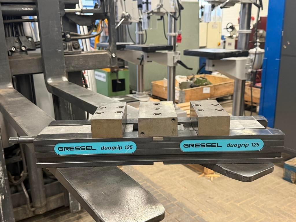 Gressel Duogrip 125 Machineklem - Precisie Klem, Doe-het-zelf en Verbouw, Gebruikt, Dimatech, Dimatech, Ophalen