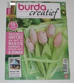 Burda creatief nr 1     119952, Boeken, Hobby en Vrije tijd, Zo goed als nieuw, Borduren en Naaien, Geschikt voor kinderen, Ophalen of Verzenden