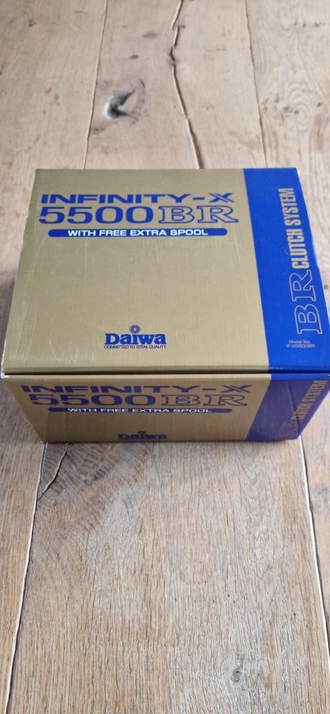 Daiwa Infinity-X 5500BR Molen - Nieuw!!, Watersport en Boten, Hengelsport | Karpervissen, Ophalen of Verzenden, Nieuw, Molen
