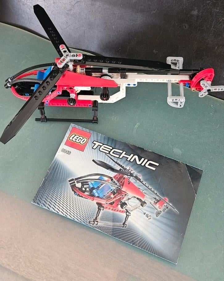 Lego 8046 Technic Helicopter/vliegtuig, Ophalen of Verzenden