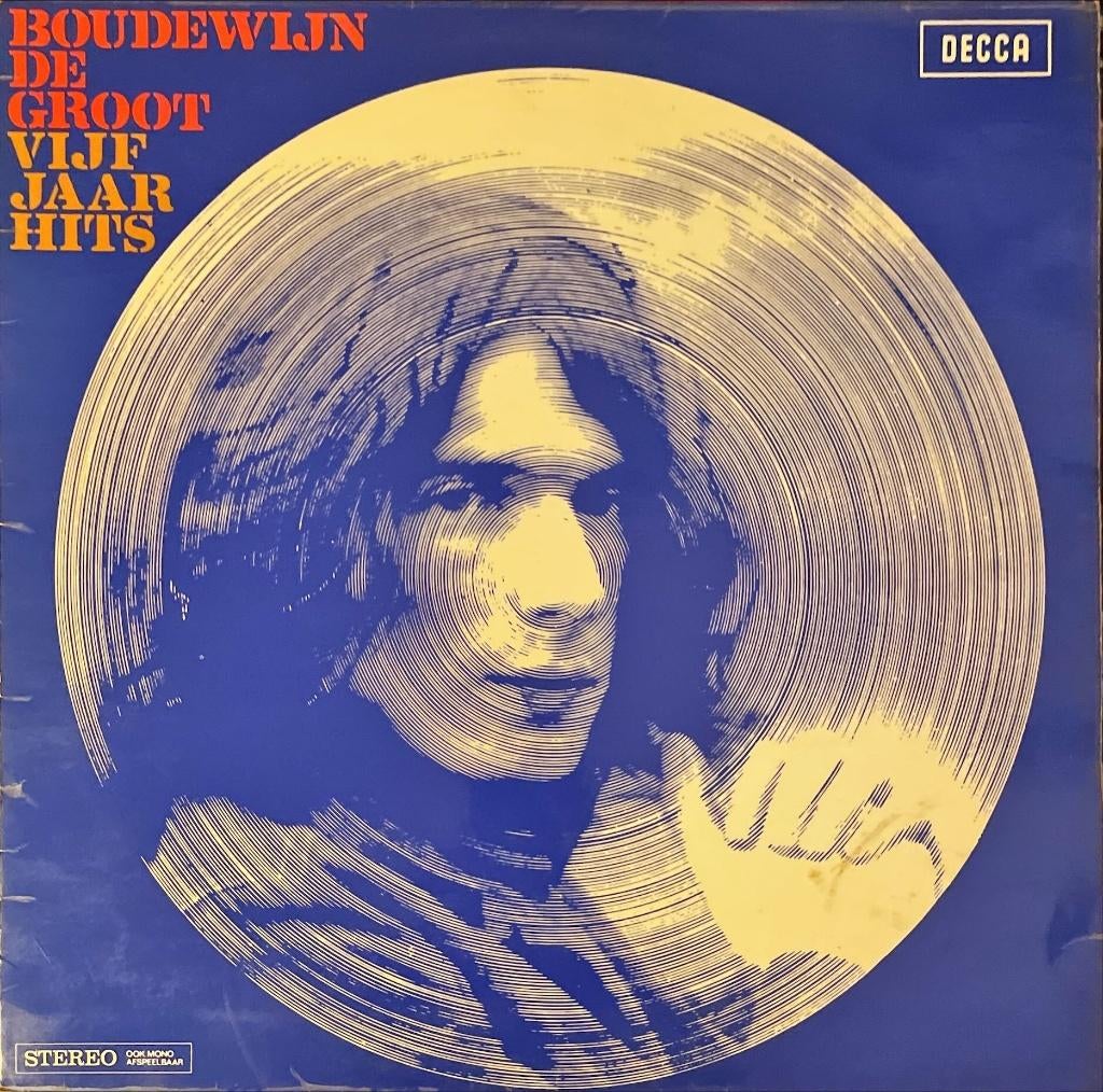Boudewijn de Groot - Vijf jaar hits - Vinyl, Ophalen of Verzenden, Gebruikt, 12 inch, Pop