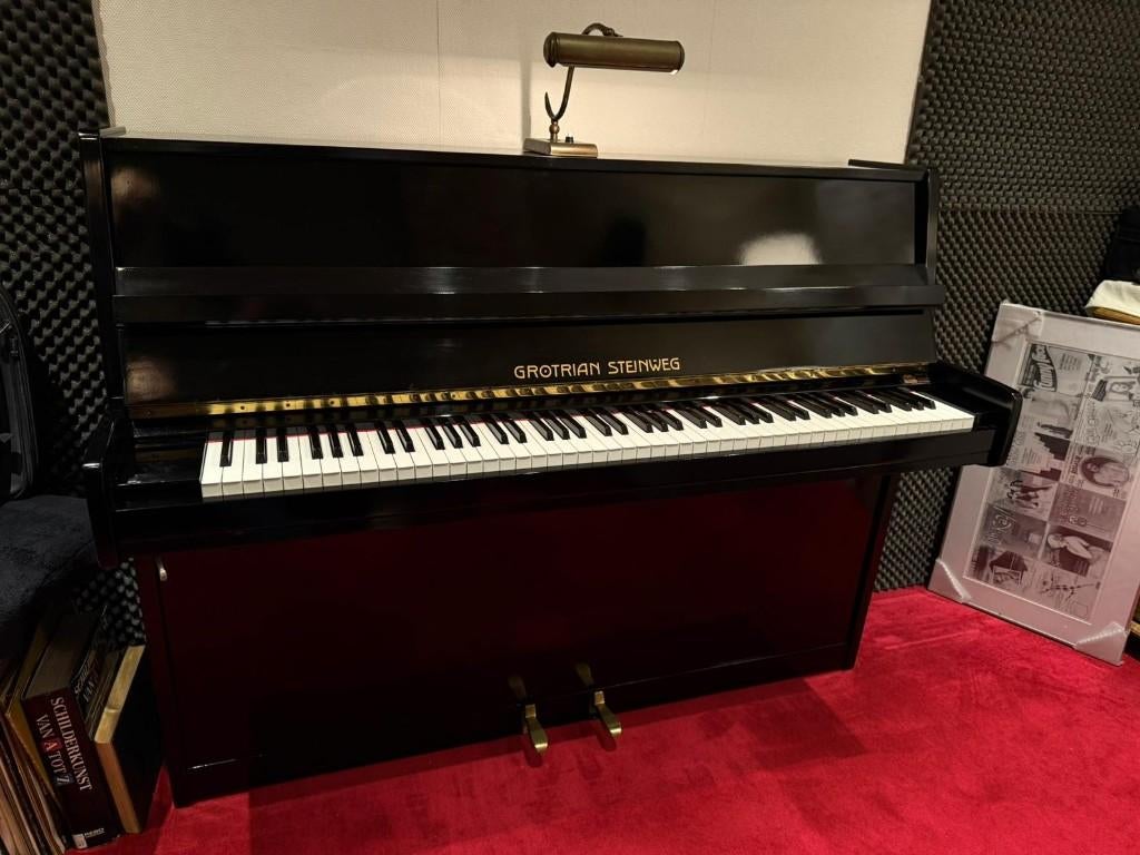 Grotrian Steinweg 1.10, Ophalen, Gebruikt, Zwart, Piano