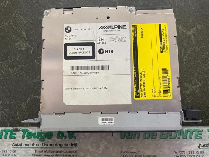 Navigatie Module van een BMW 5-Serie, Gebruikt, -, -, 3 maanden garantie