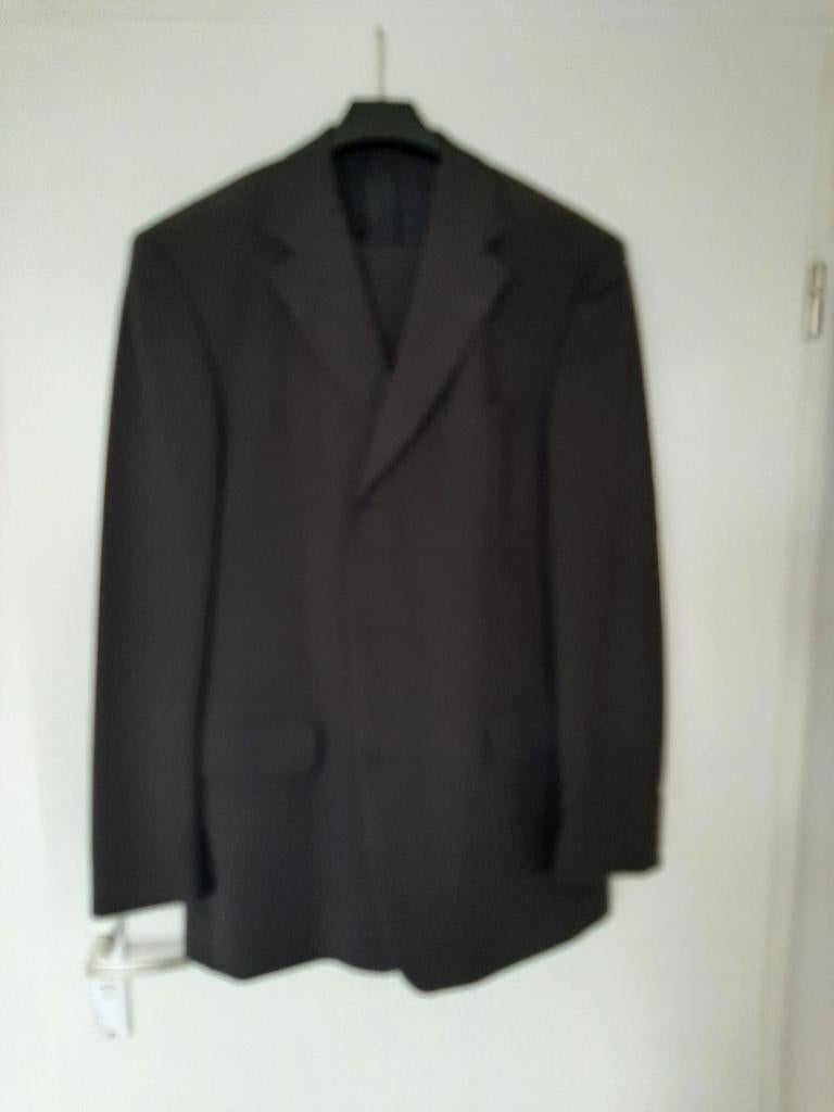 Zwart Hugo Boss kostuum - Maat 53, Maat 52/54 (L), Zwart, Ophalen of Verzenden, Zo goed als nieuw