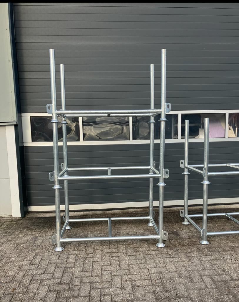 Stapelbok / Opslagbokken / Stapelrack - Opslag steiger, Doe-het-zelf en Verbouw, Steigers, Ophalen, Nieuw, Overige typen, Minder dan 2 meter