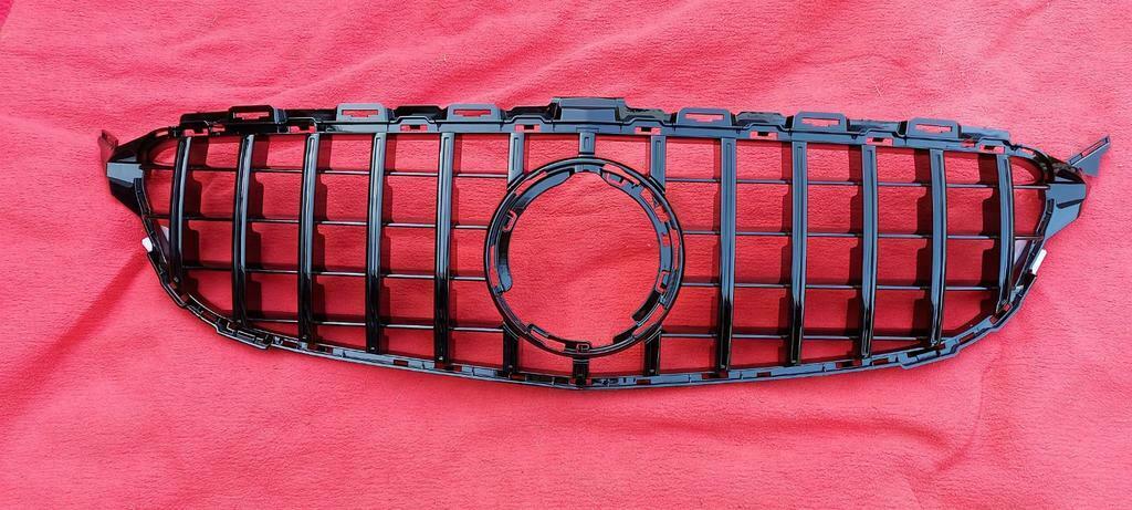 Mercedes W205 C Klasse AMG Look Panamericana Grill Sportgril, Voor, Mercedes-Benz, Nieuw, Ophalen of Verzenden