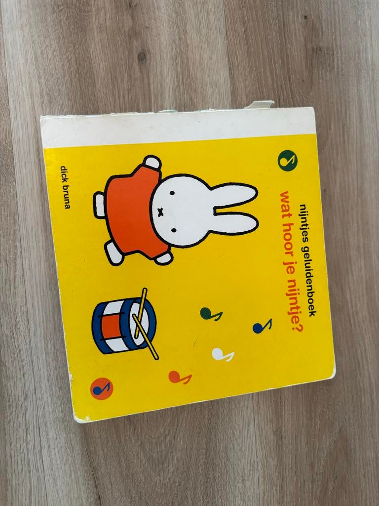 Nijntje Geluidenboek - Dick Bruna, Boeken, Ophalen of Verzenden, Gelezen, Uitklap-, Voel- of Ontdekboek, 1 tot 2 jaar