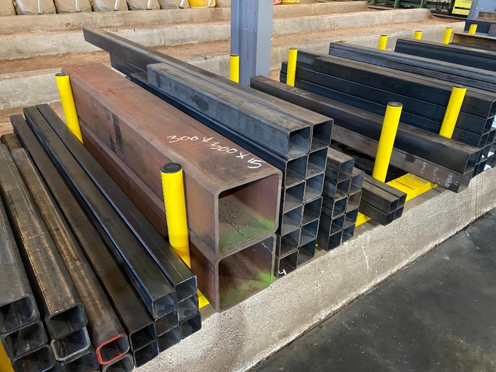 Diverse stalen koker's  van 80x80x5  t/m  300x300x16, Doe-het-zelf en Verbouw, Metalen, Ophalen, IJzer