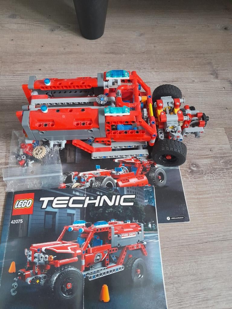 Lego Technic 42075 Brandweerwagen, Ophalen of Verzenden, Gebruikt, Lego