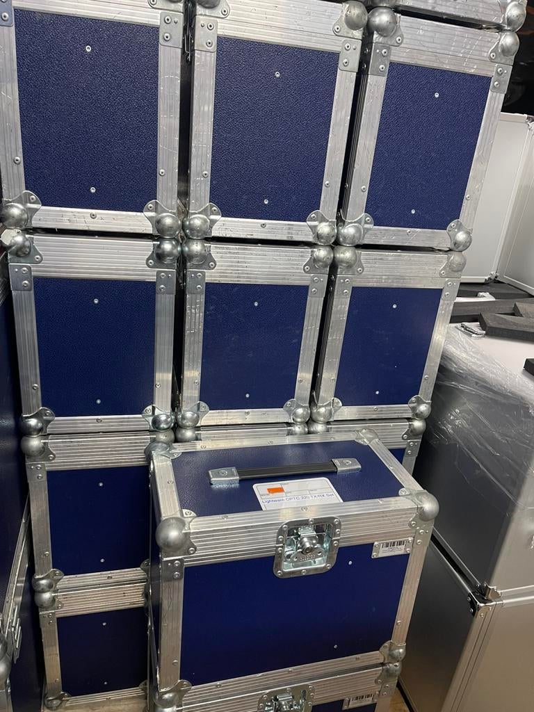 STUNT PRP FLIGHTCASES 40,5x22cm 28+3cm Deksel Stapelbaar TOP, Ophalen, Zo goed als nieuw, Overige instrumenten, Flightcase