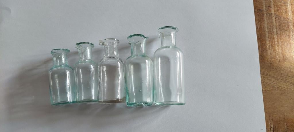 Vintage oogdruppel flesjes, Ophalen of Verzenden