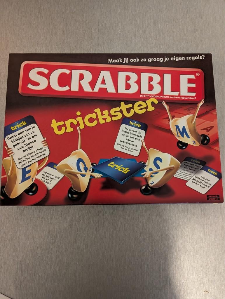 Scrabble Trickster - Bordspel, Hobby en Vrije tijd, Gezelschapsspellen | Bordspellen, Ophalen of Verzenden