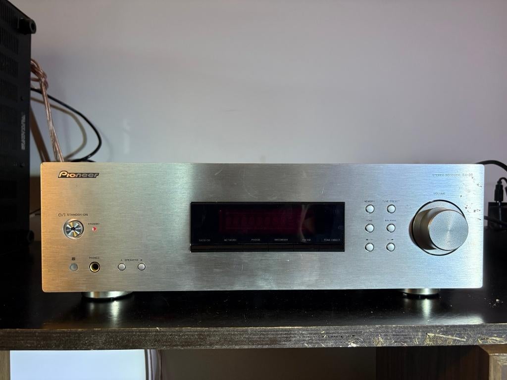 Pioneer SX-20 Stereo Receiver, Gebruikt, Euromaxx, Ophalen of Verzenden, Pioneer