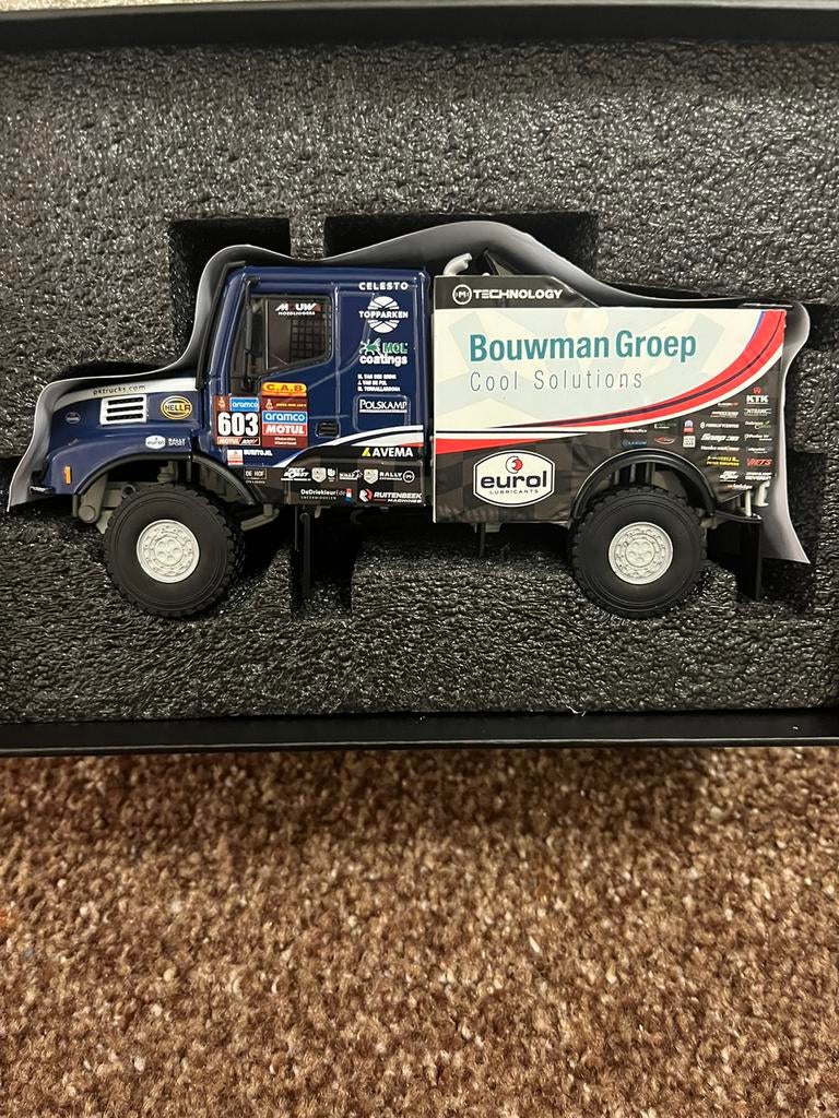 Dakar Iveco Powerstar M.vdBrink/EurolRallysport nr603 2024!!, Hobby en Vrije tijd, Modelauto's | 1:50, Ophalen of Verzenden, Nieuw
