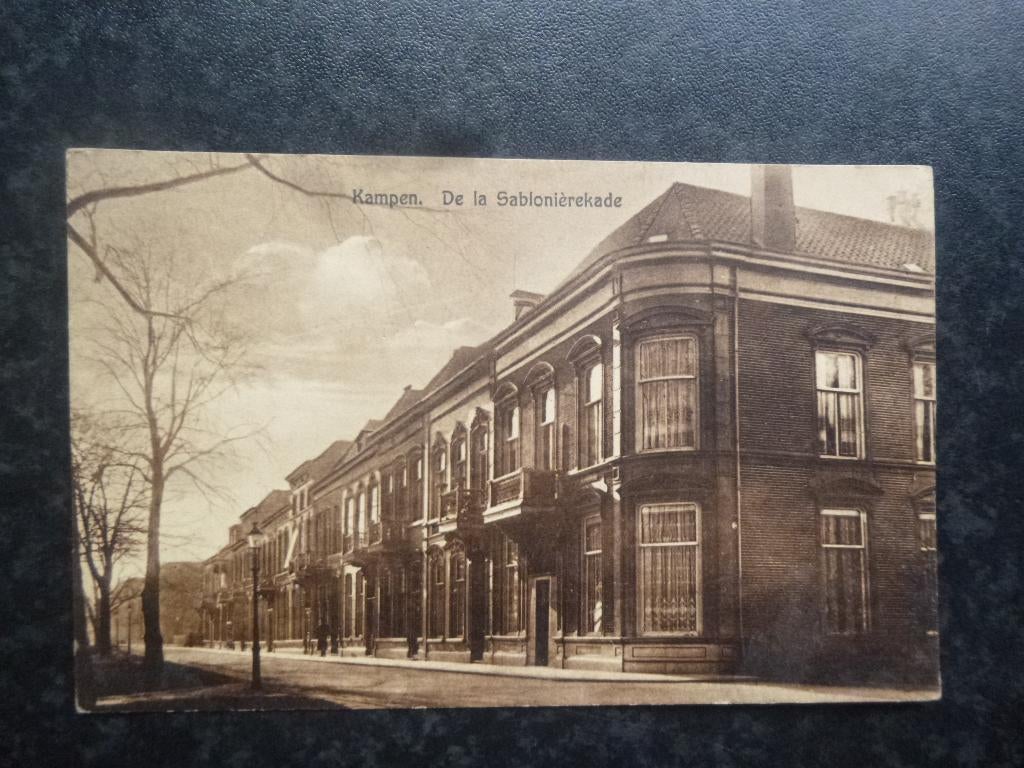 KAMPEN De La Sablonierekade C  1928, Verzamelen, Ophalen of Verzenden, 1920 tot 1940, Overijssel