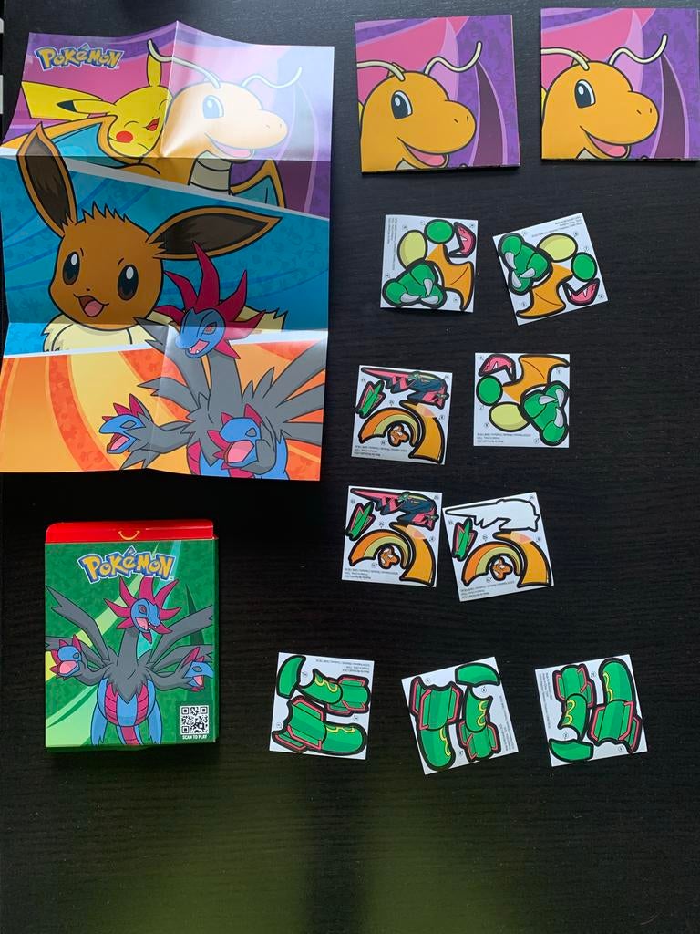 Pokemon McDonald's Stickers & Posters, Ophalen of Verzenden, Zo goed als nieuw, Overige typen