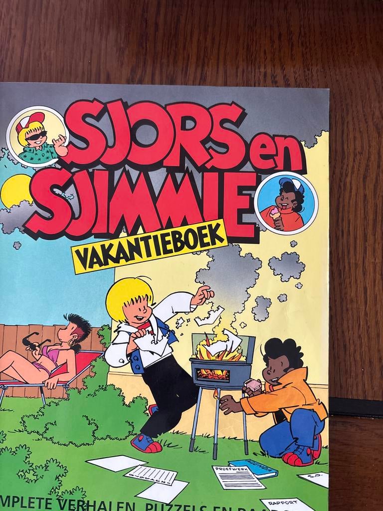 Sjors en Sjimmie Vakantieboek, Eén stripboek, Ophalen of Verzenden, Gelezen