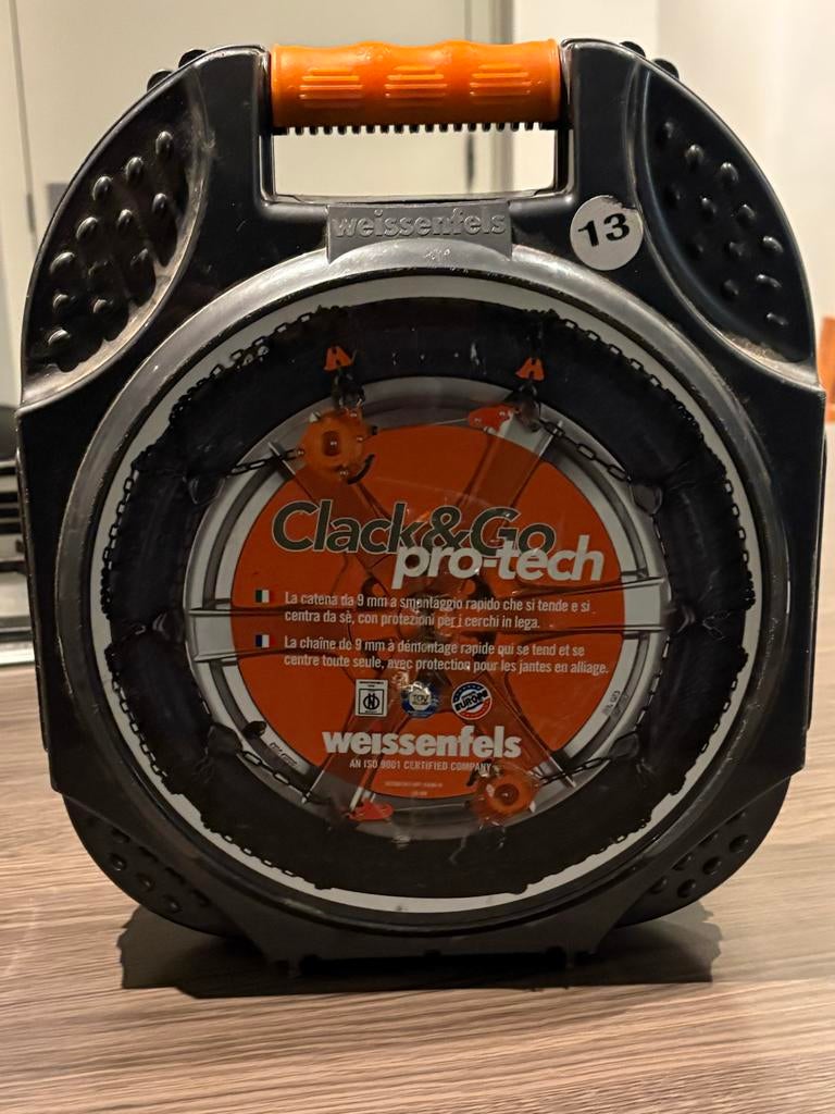 Weissenfels Clack&Go Prestige (M44) groep 13 Sneeuwkettingen, Ophalen of Verzenden, Gebruikt