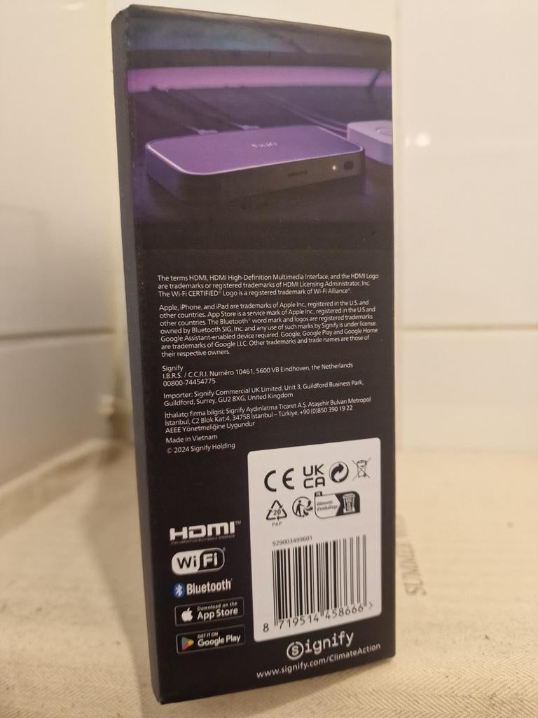 Philips hue Sync box 8k, Ophalen of Verzenden, Nieuw, Apple iPhone