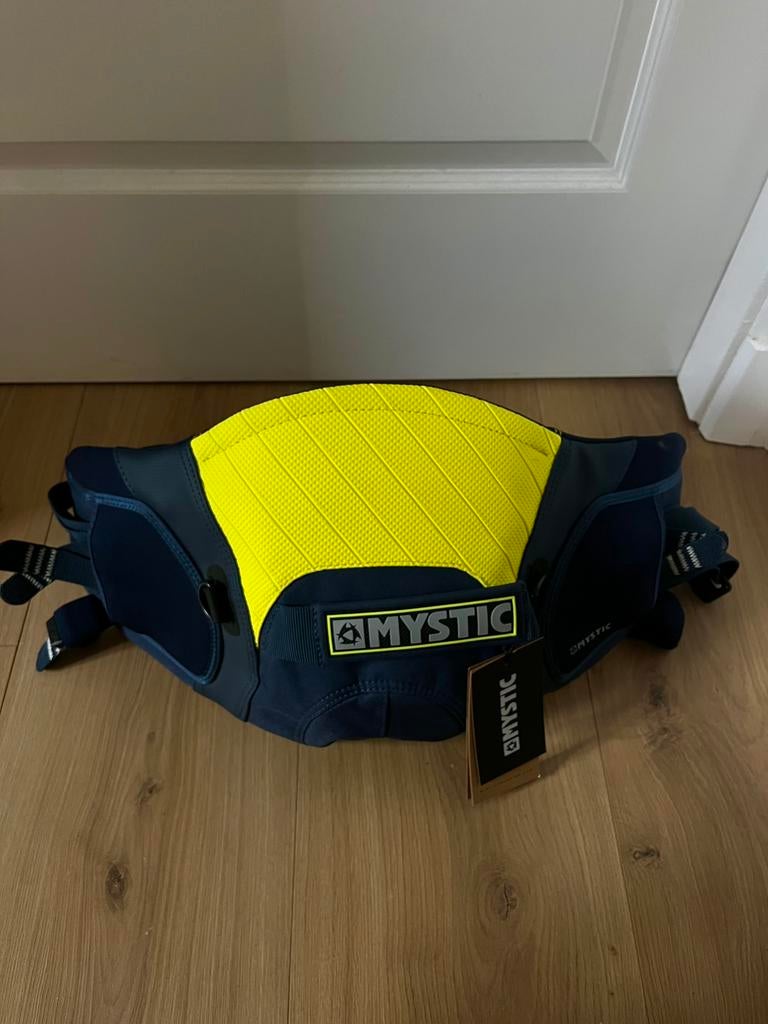 New Mystic Harness XS navy/lime, Trapeze, Ophalen of Verzenden, 4 m² of minder, Geen board