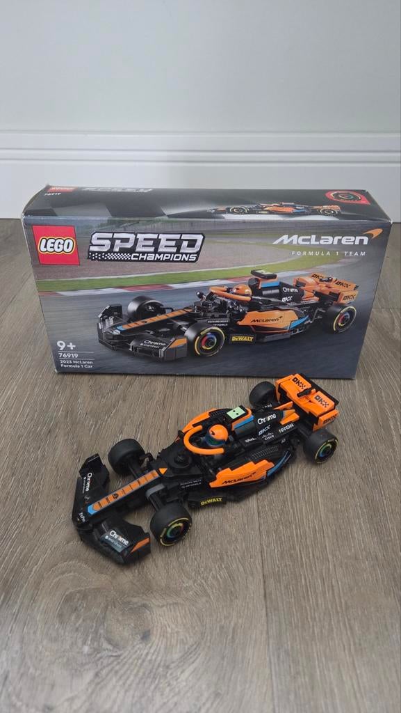LEGO 76919 McLaren Formula 1 Speed Champions, Ophalen of Verzenden, Zo goed als nieuw, Complete set, Lego