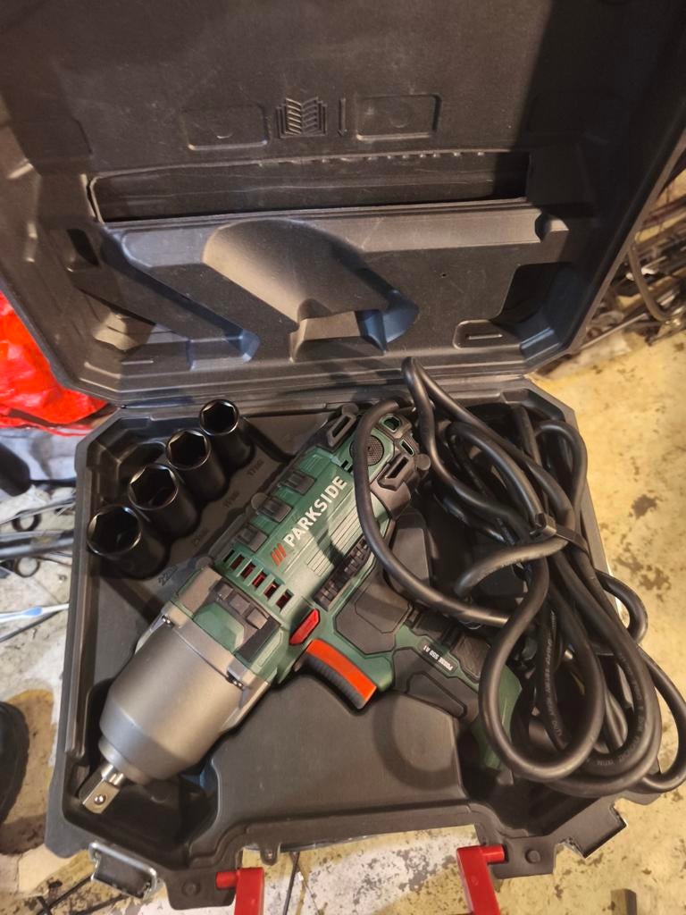 Parkside Accu Dopboor Elektrisch - Nieuwstaat, Boormachine, Variabele snelheid, Ophalen of Verzenden, Zo goed als nieuw
