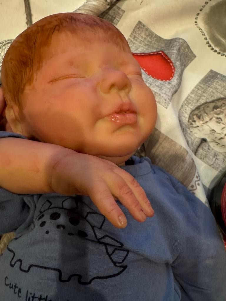 Reborn Baby Valentina Elisa Marx, Ophalen of Verzenden, Nieuw, Babypop