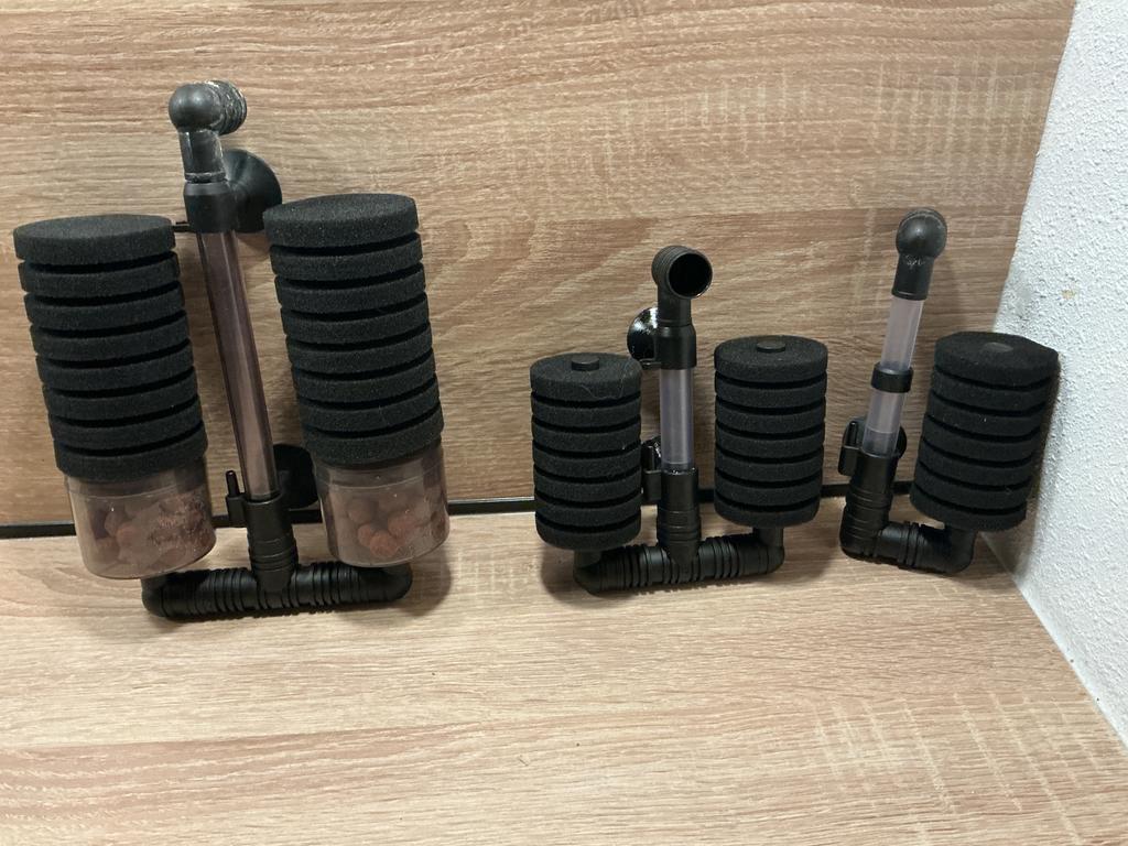 3 interne filters voor kweekbak, Ophalen of Verzenden, Zo goed als nieuw