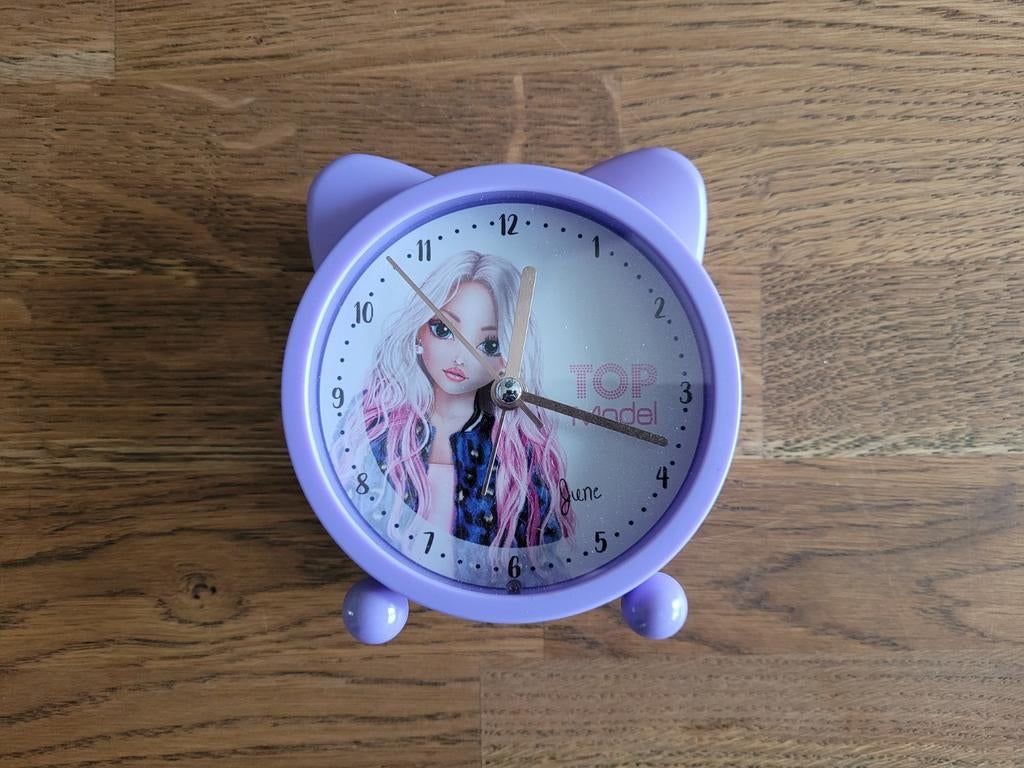 Leuke Top Model Wekker, Ophalen of Verzenden, Gebruikt, Analoog, Wekker of Tafelklok