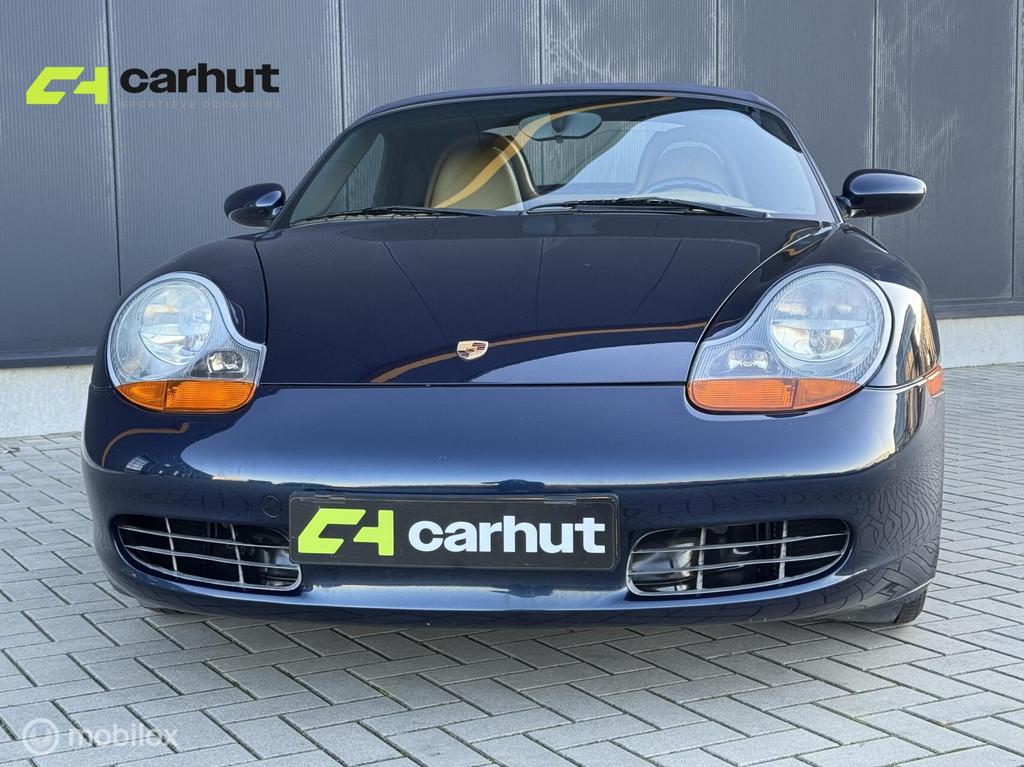 Porsche Boxster 2.7 Tiptronic. 125.000Km NAP, Hardtop, Achterwielaandrijving, Gebruikt, Beige, Blauw