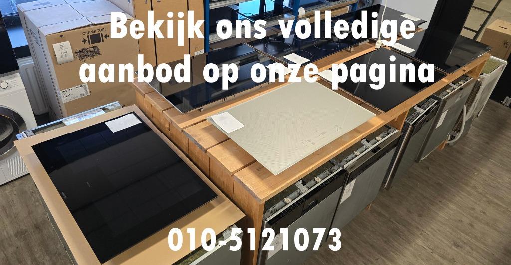 AEG Inbouw Inductie Kookplaat HK854400FS //Wit Model//, Witgoed en Apparatuur, Kookplaten, Ophalen, Refurbished, 4 kookzones, Inbouw