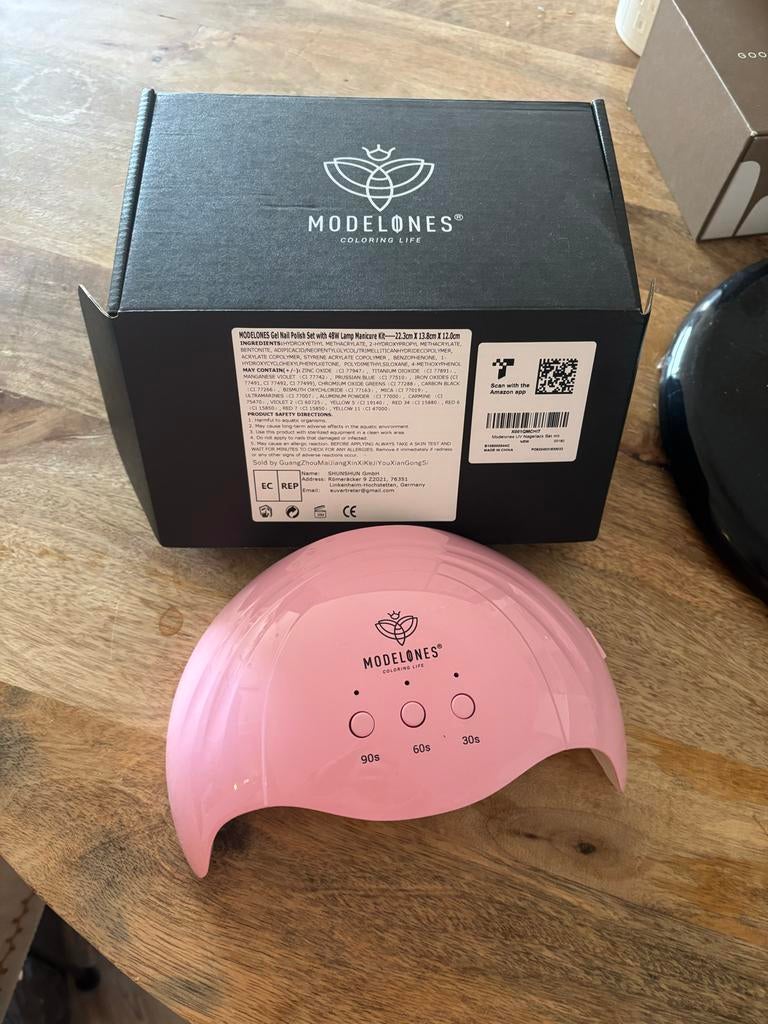 Gelnagel lamp + toebehoren - Nieuw in doos!, Sieraden, Tassen en Uiterlijk, Uiterlijk | Cosmetica en Make-up, Nieuw, Toebehoren