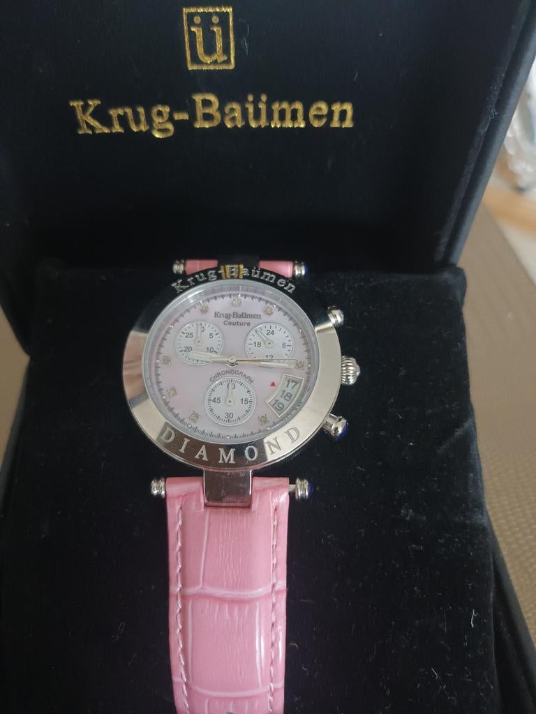Nieuw kruger-Baumen Diamond horloge, Ophalen of Verzenden, Nieuw, Overige merken