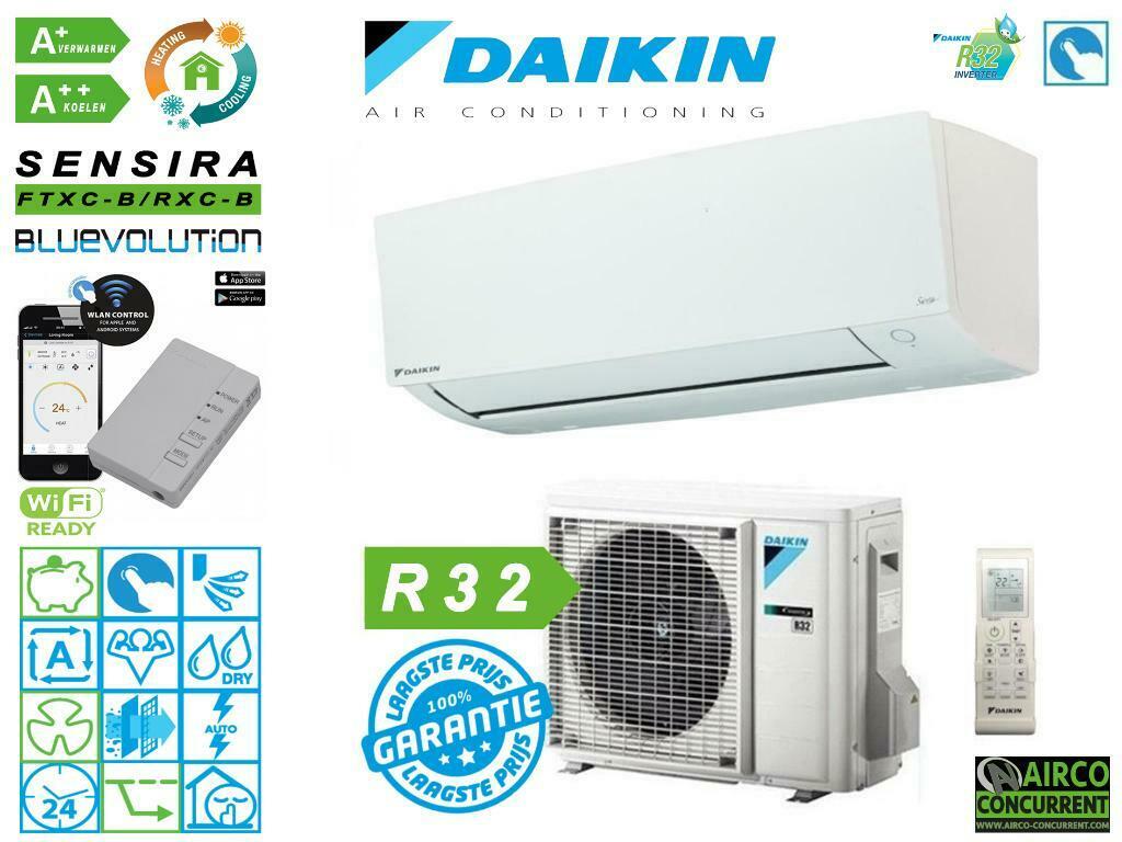 Daikin 18000 btu 5 Kw MODEL 2021 VOOR EEN STUNTPRIJS!!, Witgoed en Apparatuur, Airco's, Koelen en Ontvochtigen, Timer, Nieuw, 3 snelheden of meer