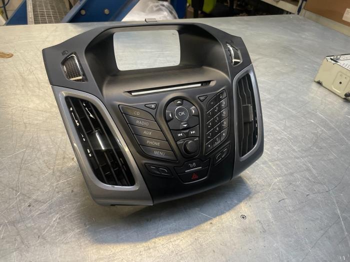 Radiobedienings paneel van een Ford Focus, Ophalen of Verzenden, 3 maanden garantie, Gebruikt, Ford