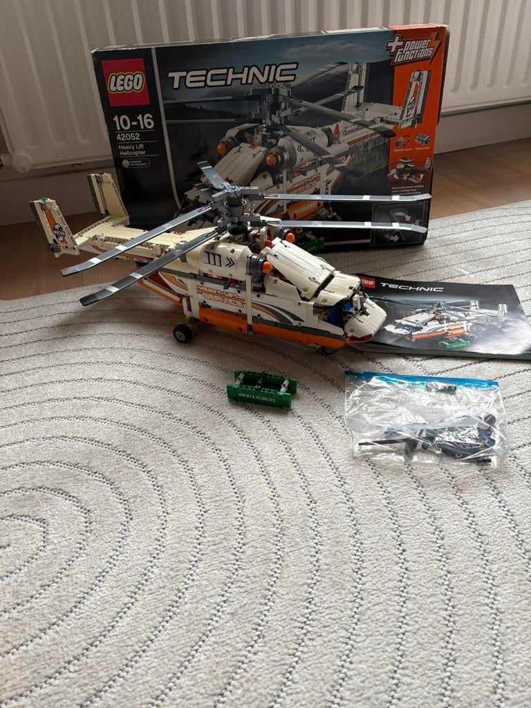 LEGO Technic 42052 – Heavy Lift Helicopter | Compleet |, G1, Ophalen of Verzenden, Zo goed als nieuw