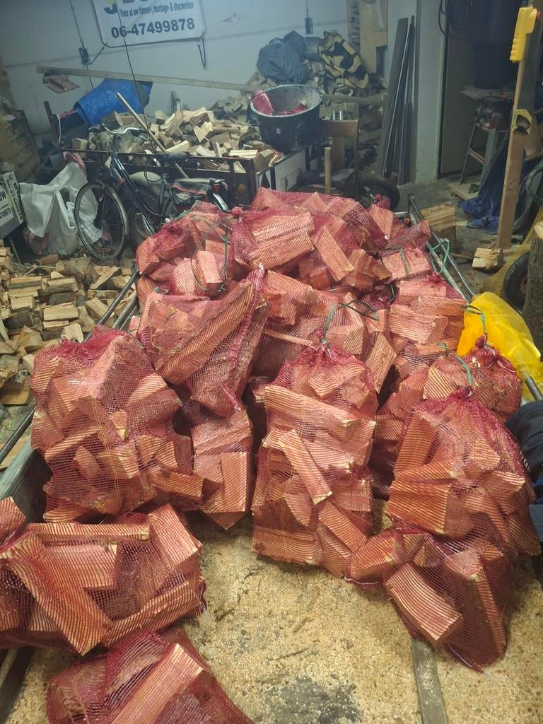 Haardhoute zakken voor volgende kerst, Minder dan 3 m³, Ophalen of Verzenden
