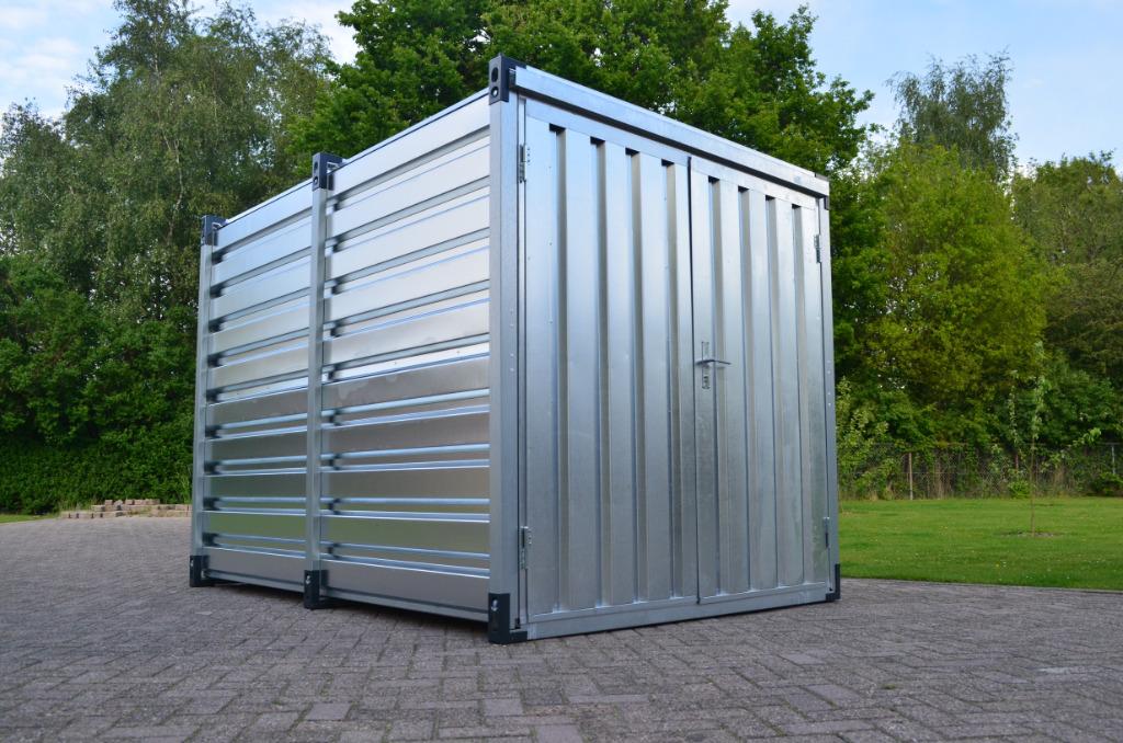 kovobel/zelfbouwcontainer/snelbouwcontainer/industrieel, Ophalen