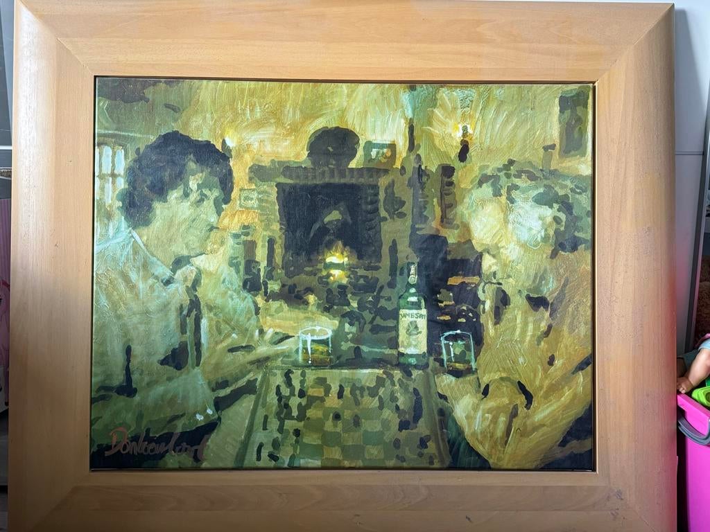 Zeefdruk Peter Donkersloot, Antiek en Kunst, Ophalen