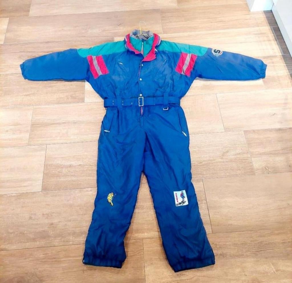 Vintage Skipak - Retro Style, Kleding | Heren, Wintersportkleding, Gedragen, Pak, Overige maten, Ophalen of Verzenden