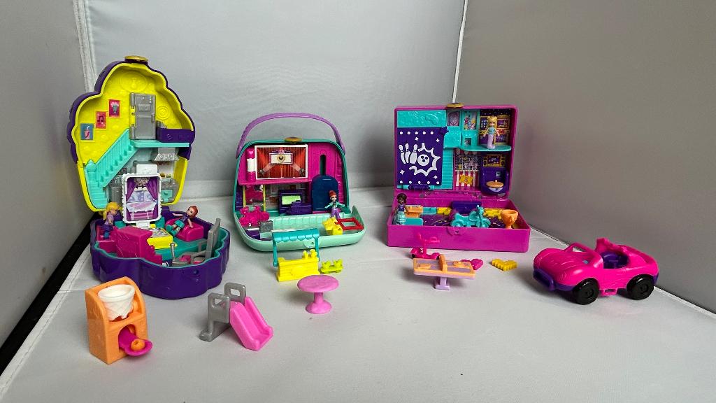 Polly Pocket  World Collection -7 Sets, Verzamelen, Ophalen of Verzenden, Gebruikt