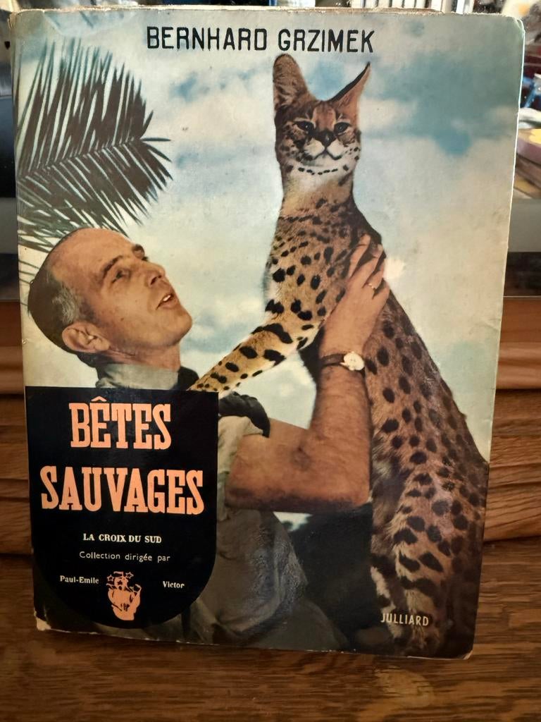 Bêtes Sauvages - Bernhard Grzimek - Natuurboek, Ophalen of Verzenden, Gelezen, Natuur algemeen