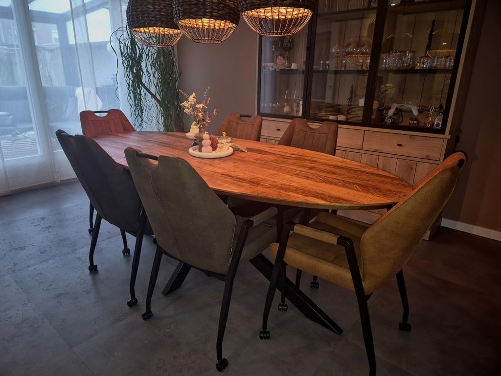 Eettafel stoelen MXSOFA Eetkamerstoe.  ZO GOED ALS NIEUW, Huis en Inrichting, Stoelen, Ophalen, Zo goed als nieuw, Overige kleuren