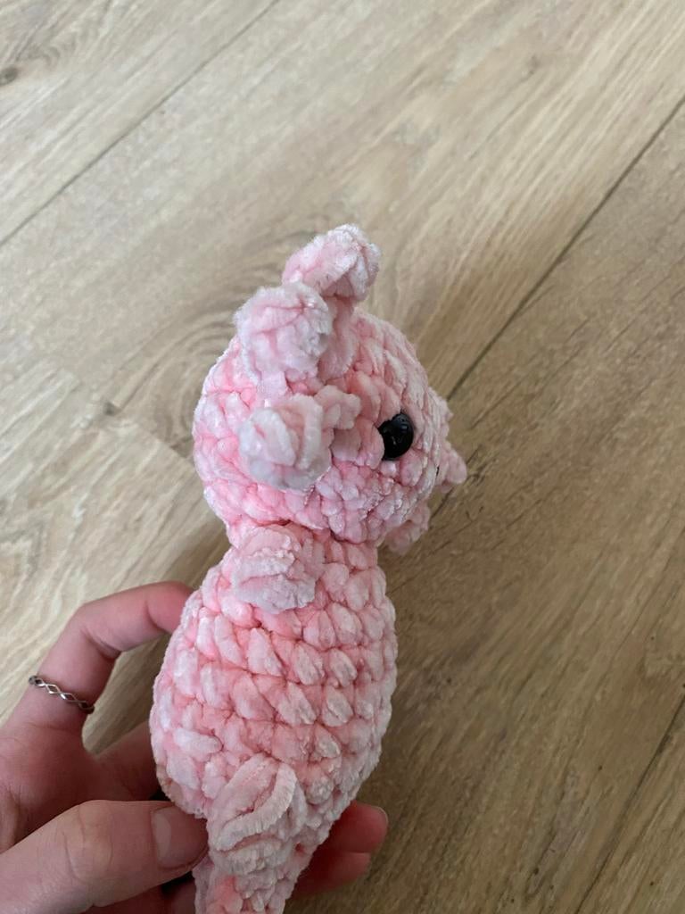 Gehaakte axolotl, Ophalen of Verzenden, Nieuw, Haken, Overige typen