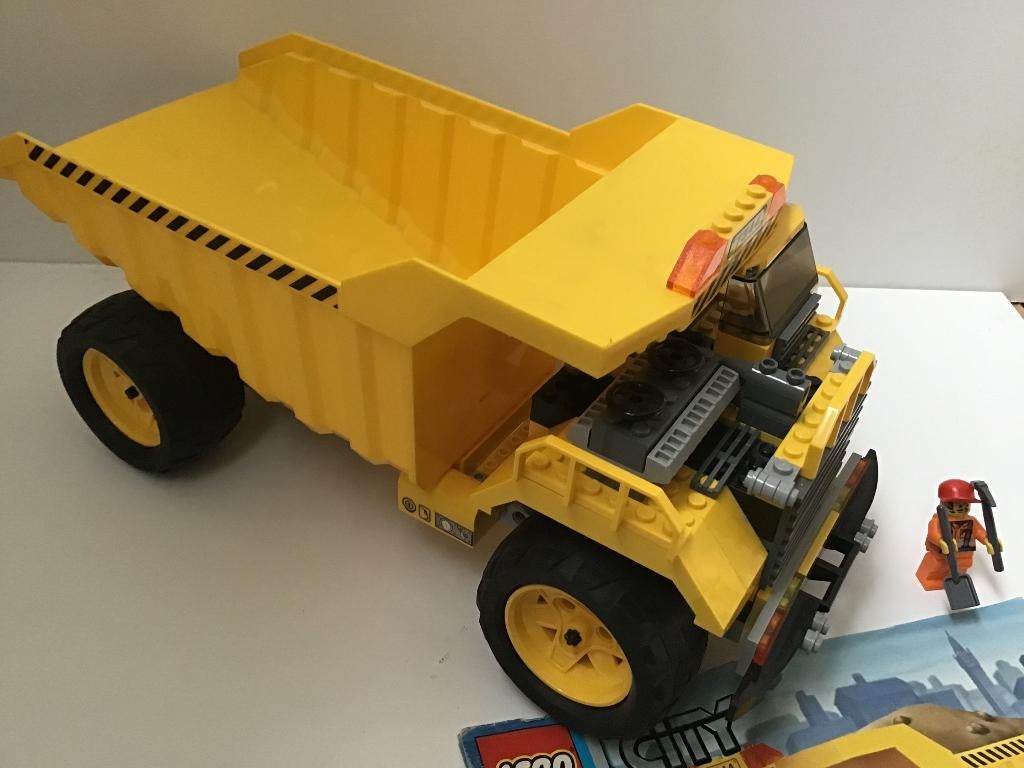 Lego 7344 Dump Truck, Ophalen of Verzenden, Zo goed als nieuw, Complete set, Lego