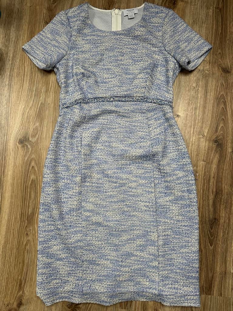 Seraphine Zwangerschapsjurk Maat S/36, Blauw, Jurk, Ophalen of Verzenden, Zo goed als nieuw